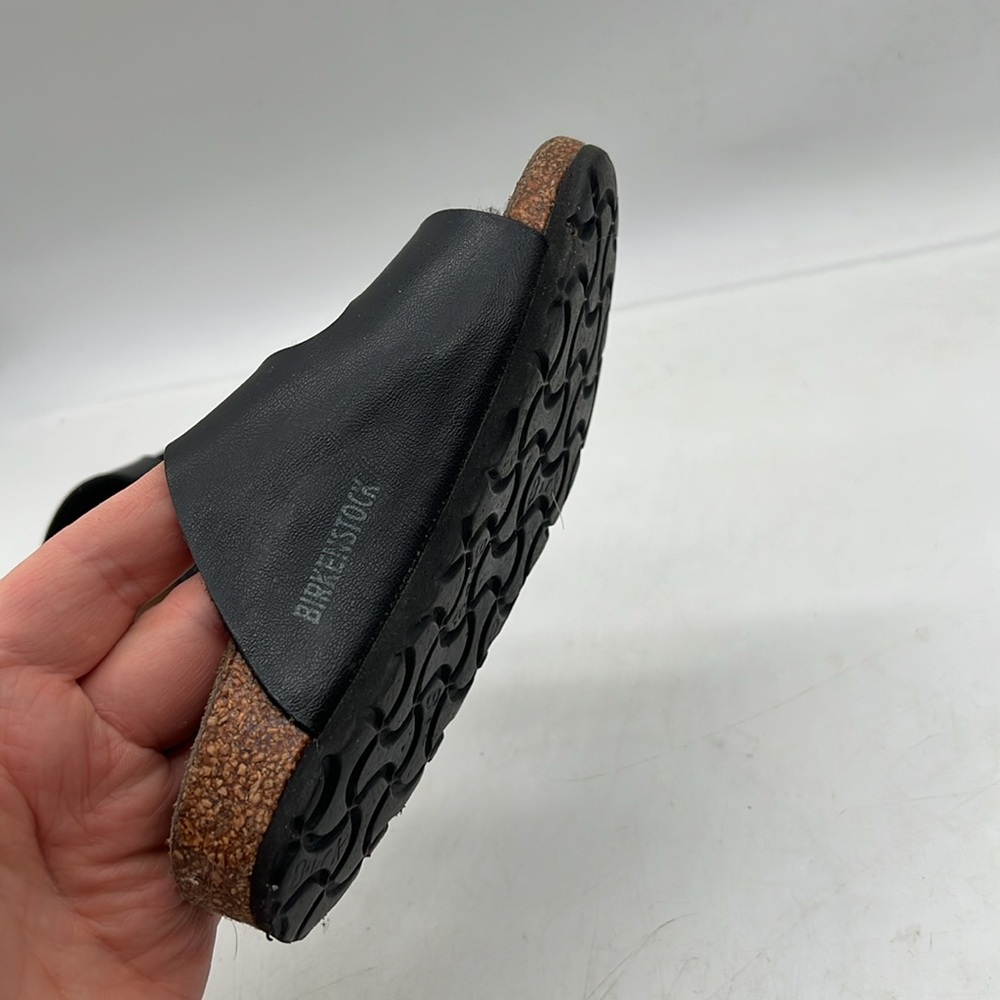 Birkenstock Arizona Sandal Black Birko-Flor Birkibuc KID/CHILD SZ EU 26 US C8 - Picture 7 of 8